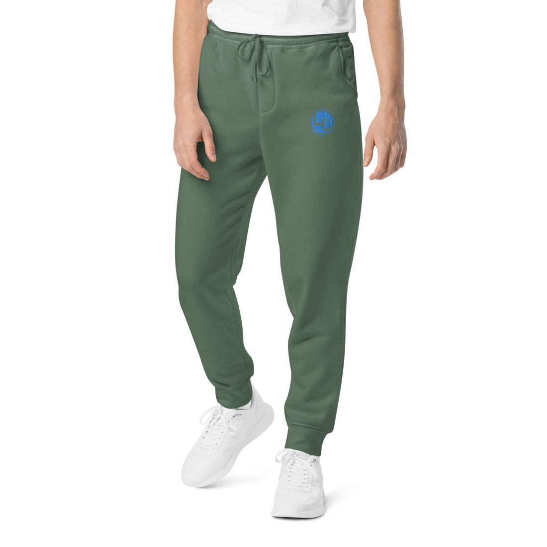 Unisex pigment-dyed sweatpants with Luke&