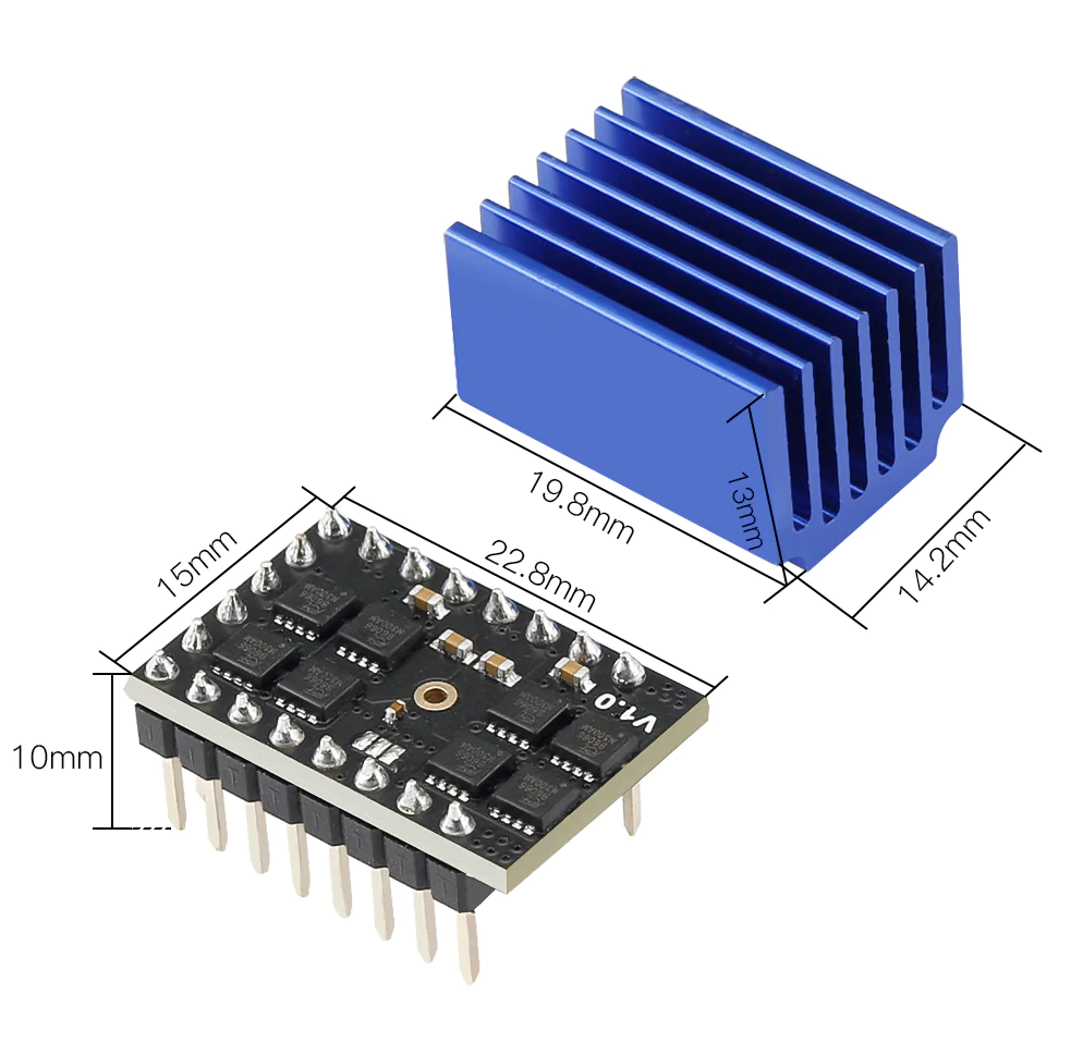 QHV5160 (High Voltage TMC5160 Stepstick)